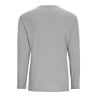 Simms Logo Shirt LS Langarm-Shirt cinder heather Rueckseite