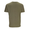 Simms Trout Outline T-Shirt military heather Rueckseite