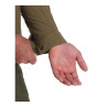Simms Lodge Work Shirt driftwood Detail Aermelbuendchen