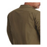 Simms Lodge Work Shirt driftwood Rueckenpartie mit Kragen
