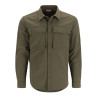 Simms Lodge Work Shirt loden Vorderansicht