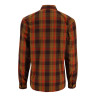 Simms Coldweather Shirt Langarmhemd bronzeback logan plaid Rueckseite