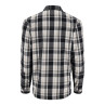 Simms Coldweather Shirt Langarmhemd gunmetal logan plaid Rueckseite