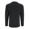 Simms Lightweight Baselayer Top carbon Shirt Rueckseite