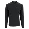 Simms Lightweight Baselayer Top carbon Shirt