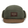 Simms Coldweather Cap gefuetterte Schirmmütze loden