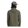 Simms Tongass Rain Cap Regenkappe steel Ansicht Rueckseite