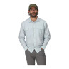 Simms No-See-Um BugStopper Shirt bimini blue heather Vorderansicht