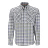 Simms Brackett Shirt sterling plaid