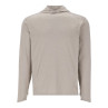 Simms Solarflex Hoody dolomite heather Vorderansicht