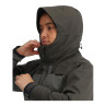 Simms Womens G3 Guide Watjacke gunmetal Detail Sturmkapuze
