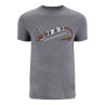 Simms Hook & Loop T-Shirt athletic heather Vorderansicht