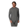 Simms Strata 160 Crew dark grey heather Vorderansicht