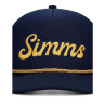 Simms Captain's Hat huckleberry Detail Applikationen