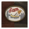 Simms Double Haul Corduroy Cap Detail Stoff