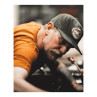 Simms Double Haul Corduroy Cap loden Tragebeispiel