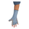 Simms SolarFlex Guide Gloves Handschuhe steel blue getragen