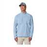 Simms Latitude BiComp Shirt steel blue Vorderansicht
