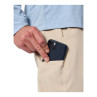 Simms Superlight Pant burnished clay Detail Einschuibtasche