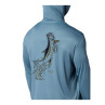 Simms Tech Hoody Artist Serie albacore Tarpon Detail Rueckenprint
