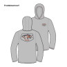 Simms Tech Hoody Artist Serie overcast abstract Bass Vorder- und Rueckseite