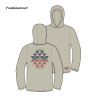 Simms Tech Hoody Artist Serie burnished clay Lake Nomad Vorder- und  Rueckseite