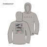 Simms Tech Hoody Artist Serie lunar gray Char Vorder-und Rueckseite
