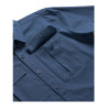 Simms Harbor Work Shirt selvedge Detail Brusttasche mit Knopfverschluss