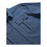 Simms Harbor Work Shirt selvedge Detail Brusttasche und zentrale Knopfleiste