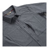 Simms Womens Guide Knit Shirt  steel heather Detail Knopfleiste und Brusttaschen