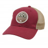 Simms Kappe Patch Trucker Cap malbec zum Fliegenfischen bei Flyfishing Europe