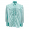 Simms Hemd Ultralight Fishingshirt aqua zum Fliegenfischen bei Flyfishing Europe