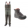 Simms Wat-Set Freestone Wathose und Watschuhe Rubber