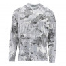 Simms Solarflex Hoody cloud camo grey