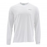 Simms SolarFlex Crewneck Shirt Graphic Cloud Camo Permit