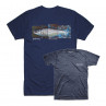 Simms DeYoung Seatrout TShirt navy heather