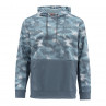 Simms Challenger Hoody Kapuzenpullover hex camo storm