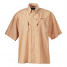 Simms Hemd Striper Check Shirt orange zum Fliegenfischen bei Flyfishing Europe