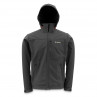 Simms Wind Stopper® Soft Shell Hoody schwarz