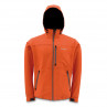 Simms Wind Stopper® Soft Shell Hoody fury orange