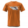 Simms T-Shirt Weiergang Äsche orange bei Flyfishing Europe