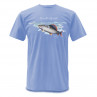 Simms T-Shirt Weiergang Äsche hellblau bei Flyfishing Europe