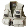 Simms Guide Weste khaki, Fliegenfischerweste bei Flyfishing Europe