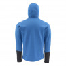 Simms Axis Hoody tidal blue Rueckseite