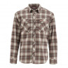 Simms Gallatin Flannel Shirt tumbleweed plaid Hemd
