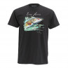 Simms T-Shirt Weiergang Pike Black zum Fliegenfischen bei FFE