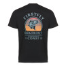 Firstfly Seatrout Coast T-Shirt black Rueckseite