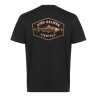 Firstfly King Salmon Icon T-Shirt black Rueckseite