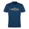 Firstfly Fish Font Icon T-Shirt petrol Vorderansicht