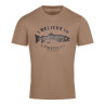 Firstfly Believe In Icon T-Shirt beige Vorderansicht